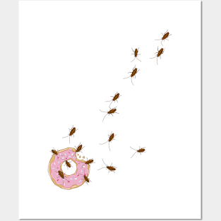 donut raid Posters and Art